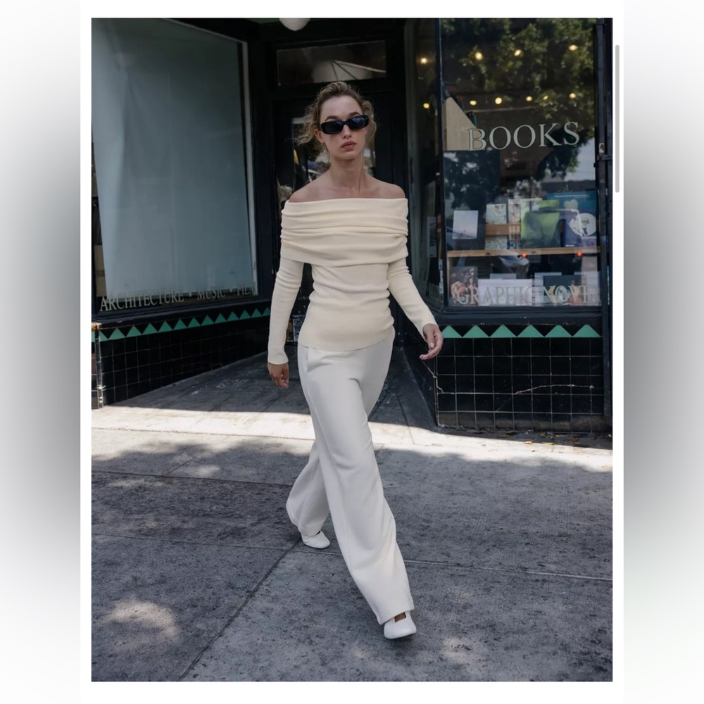 ZARA Off Shoulder Top - Picture 2 of 7